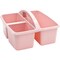 Teacher Created Resources Storage Caddy, Light Pink, Plastic, 6 PK TCR20448 - alternate 2